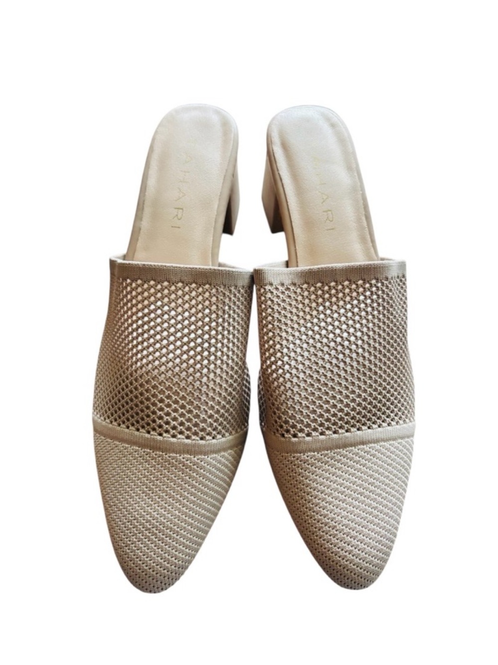 Tahari Women's Santorini Knit Slip-On Mules. Size 10